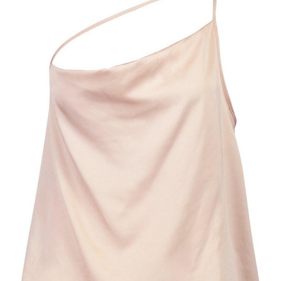 P LUS ASYMMETRIC SATIN COWL CAMISOLE - Picture 2 of 4